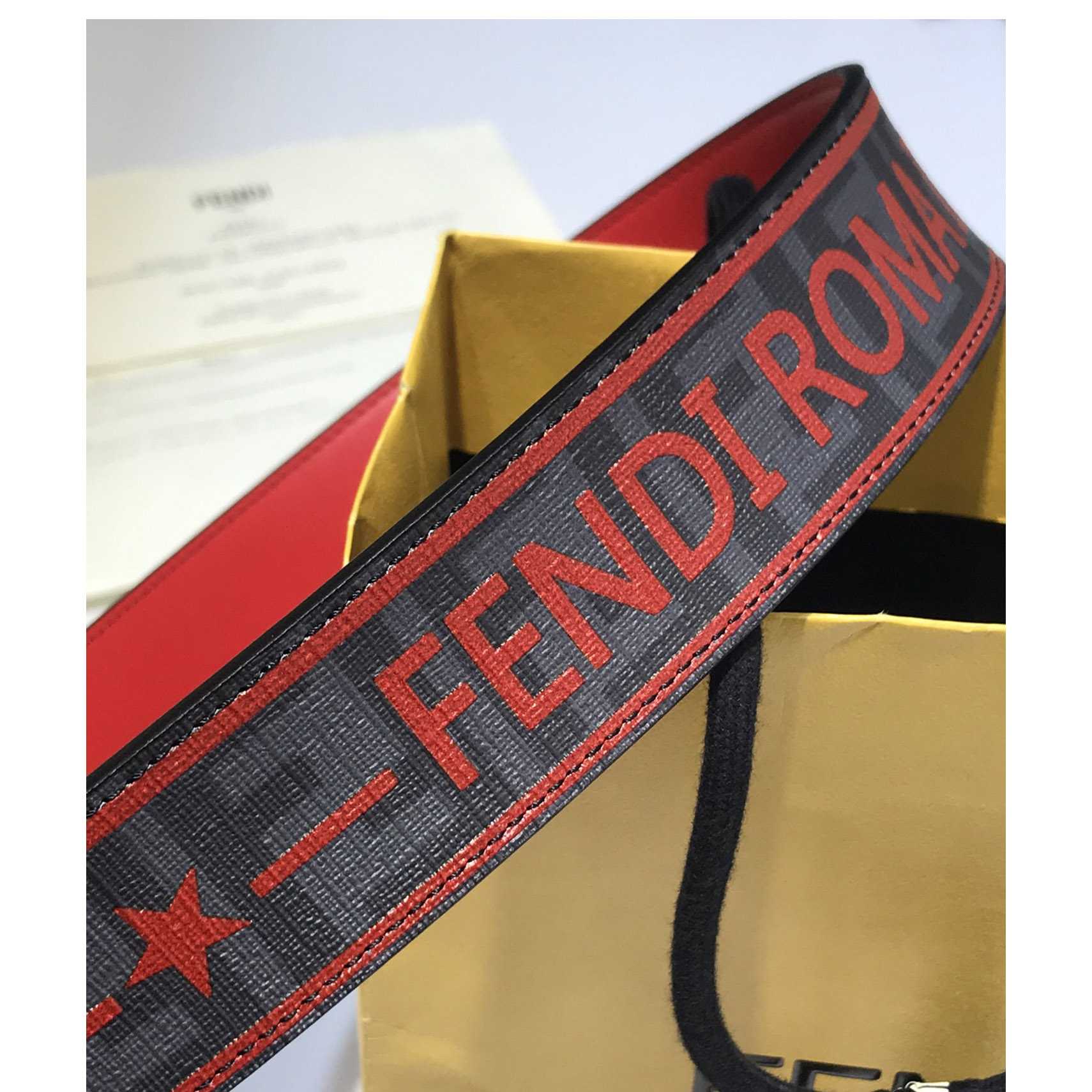 Fendi Reversible Leather Belt - EUR FASHION