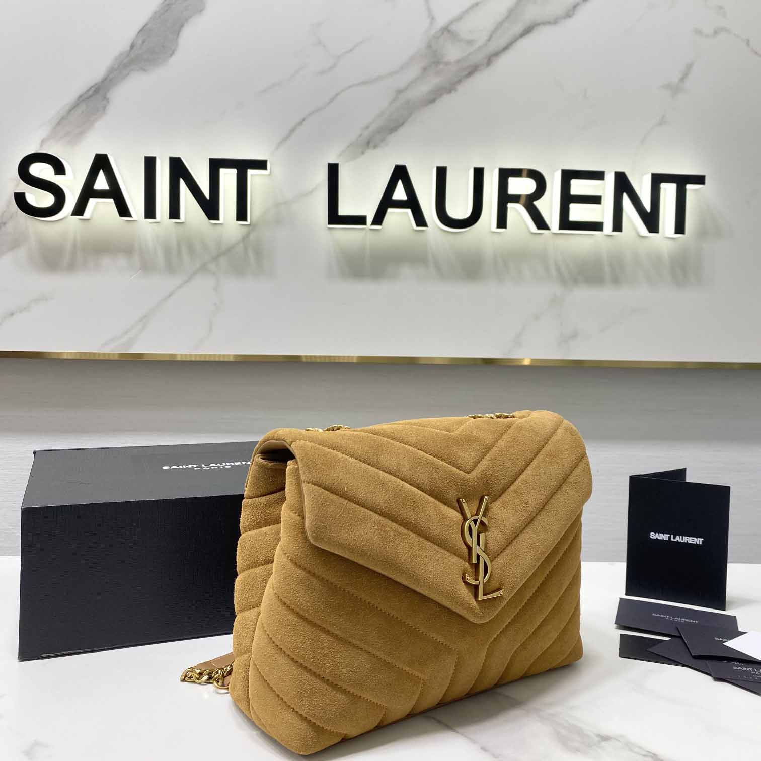 Saint Laurent Loulou Medium Shoulder Bag(25cm)    392277 - EUR FASHION