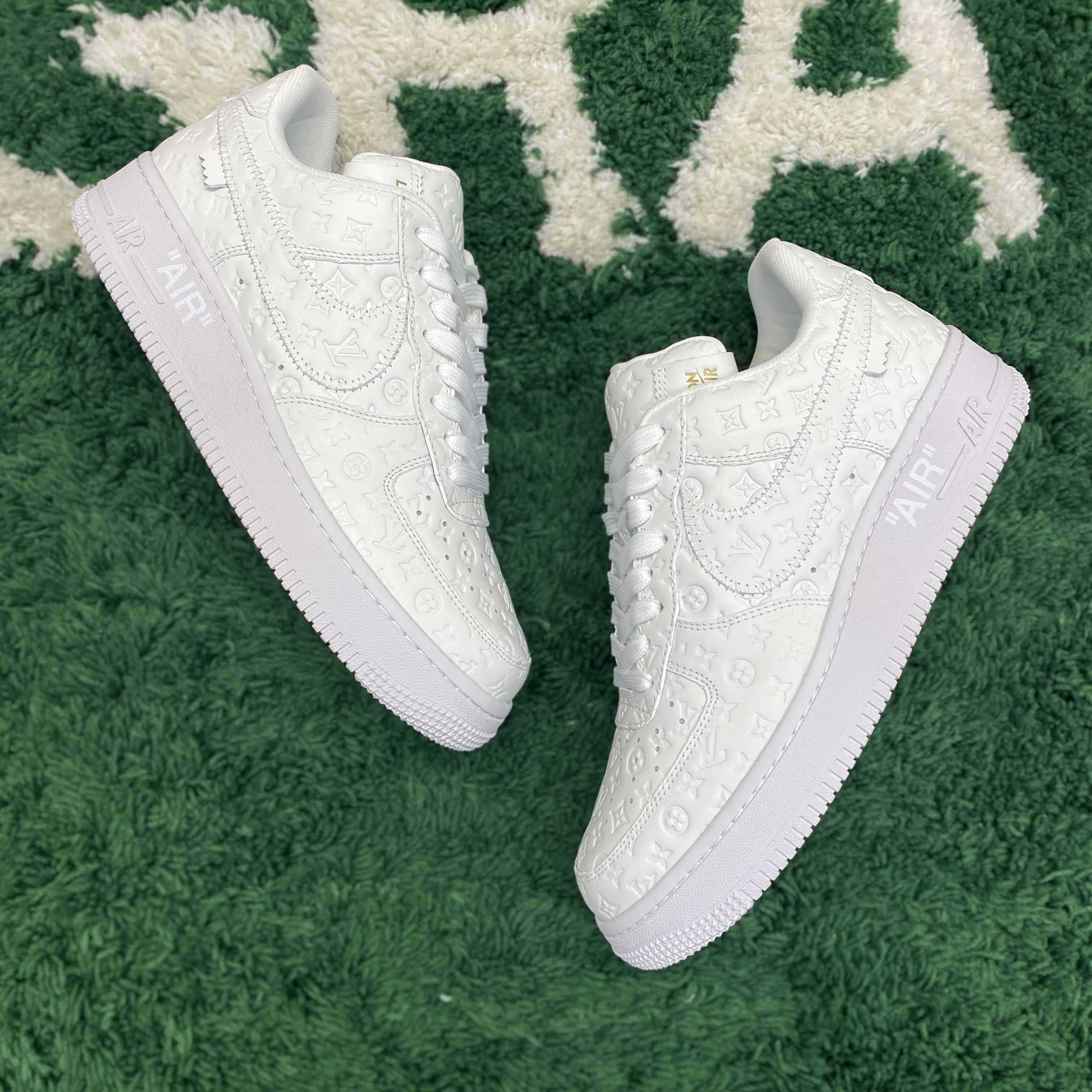  Louis Vuitton LV x Nike Air Force 1 x off-white Sneaker       1A9V - EUR FASHION