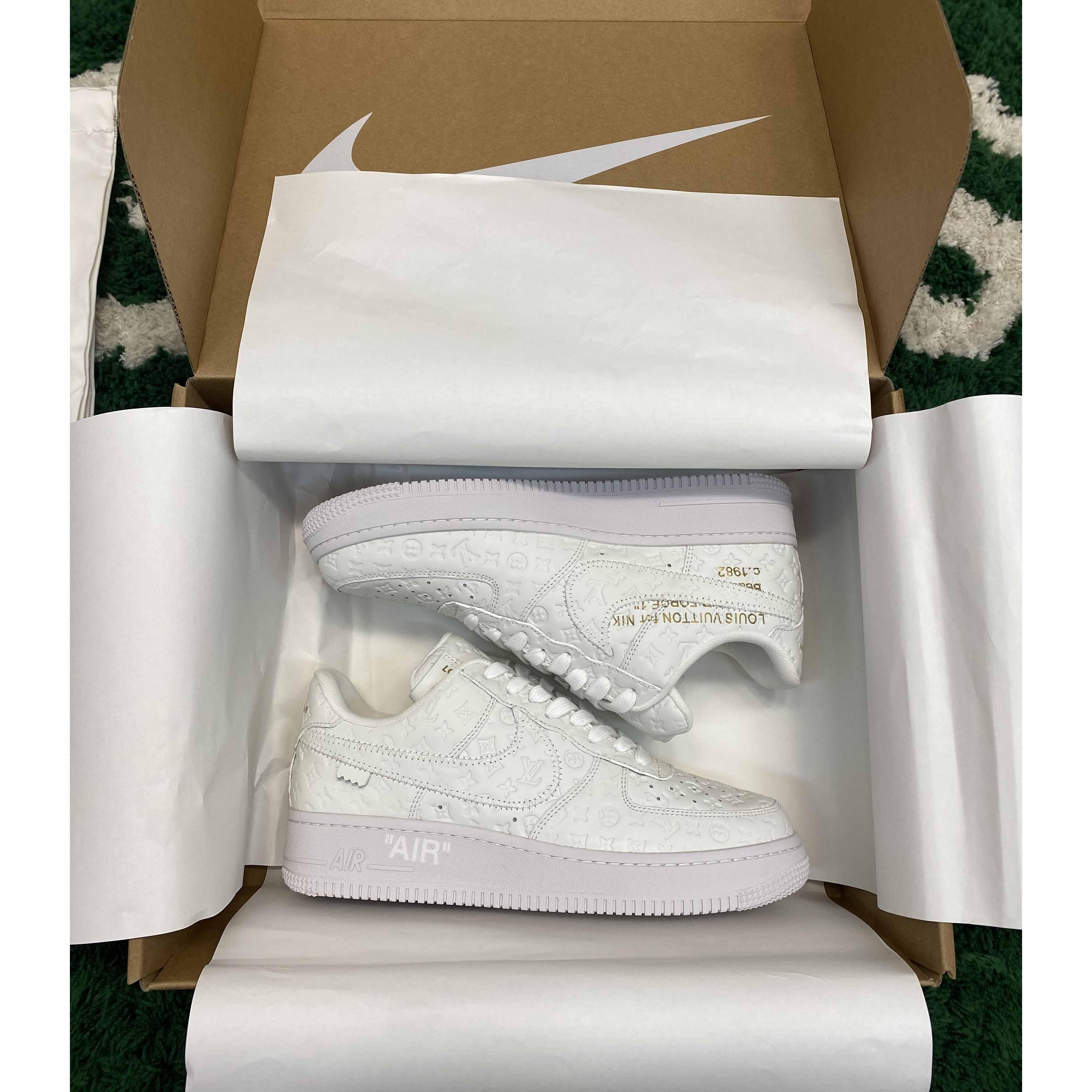  Louis Vuitton LV x Nike Air Force 1 x off-white Sneaker       1A9V - EUR FASHION