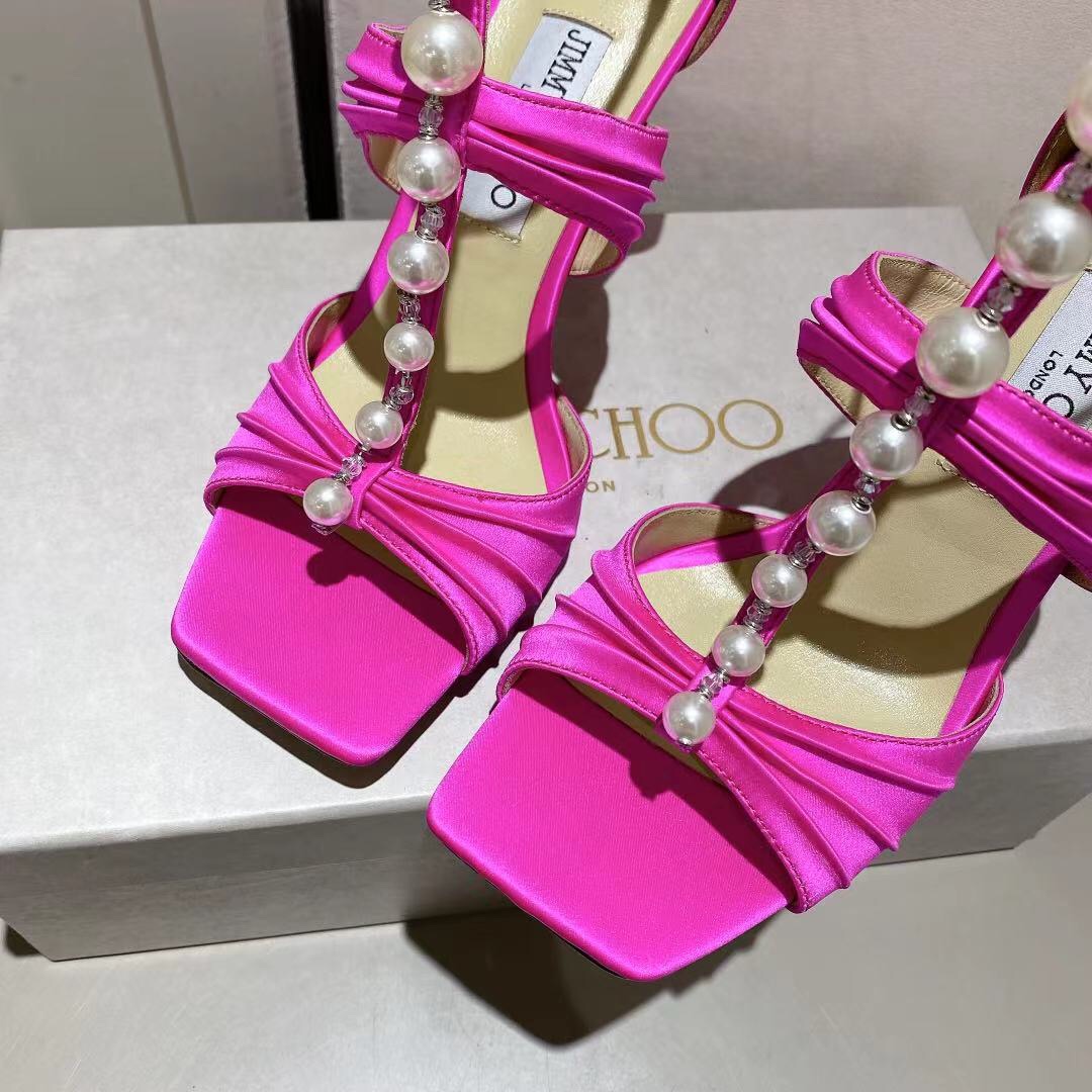 Jimmy Choo Women's Aura Sandals - EUR FASHION