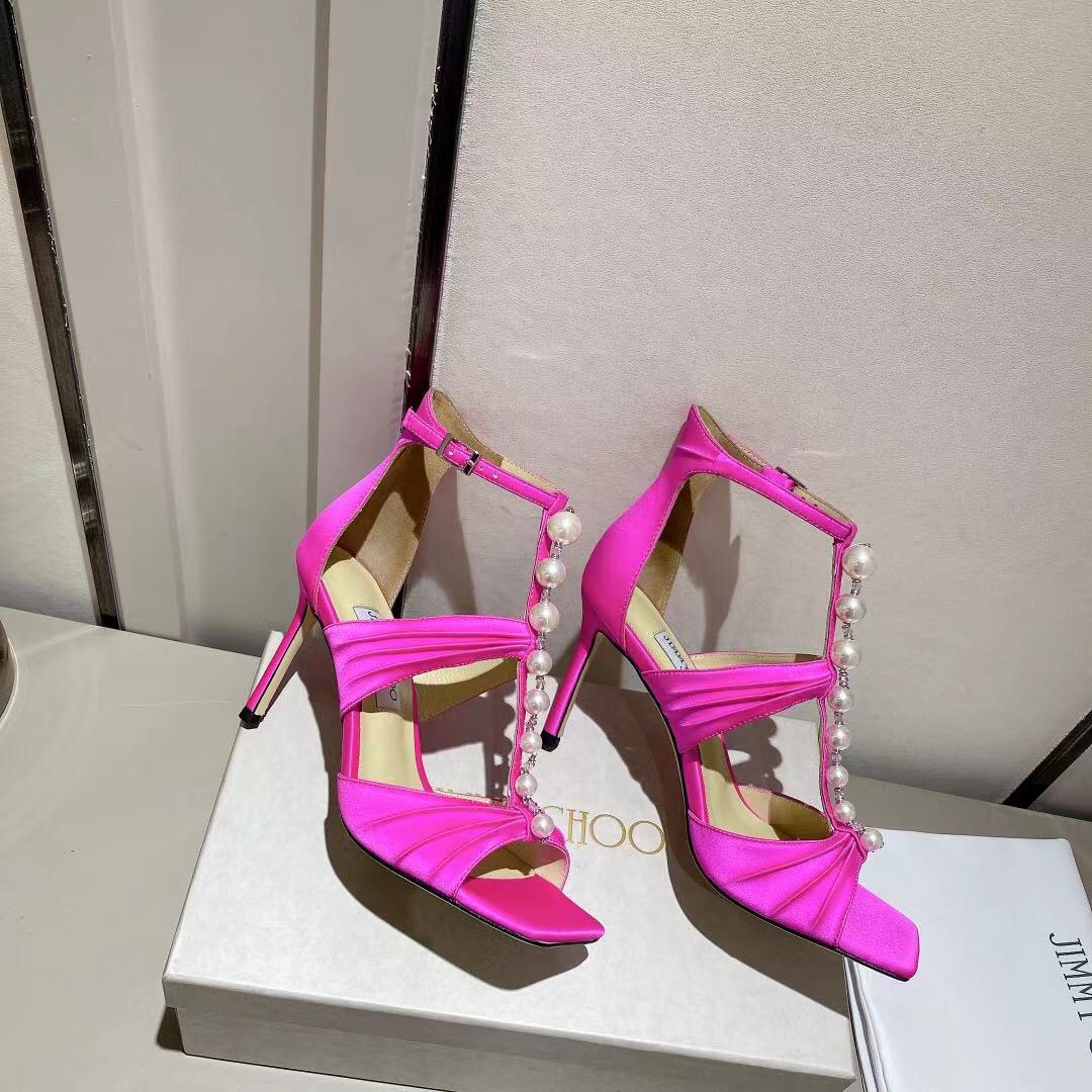 Jimmy Choo Women's Aura Sandals - EUR FASHION