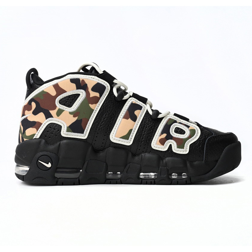 Nike Air More Uptempo Camouflage Colour Sneaker     CJ6122-001 - EUR FASHION