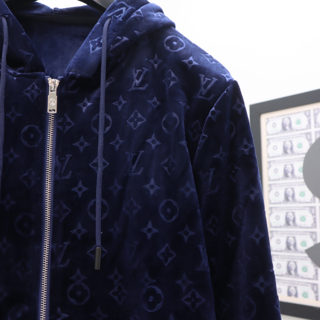 Louis Vuitton Zipped Track Hoodie & Track Pants - EUR FASHION