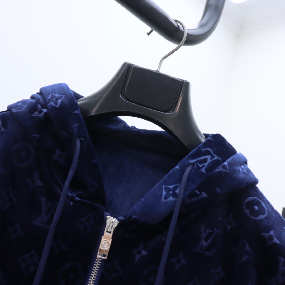 Louis Vuitton Zipped Track Hoodie & Track Pants - EUR FASHION