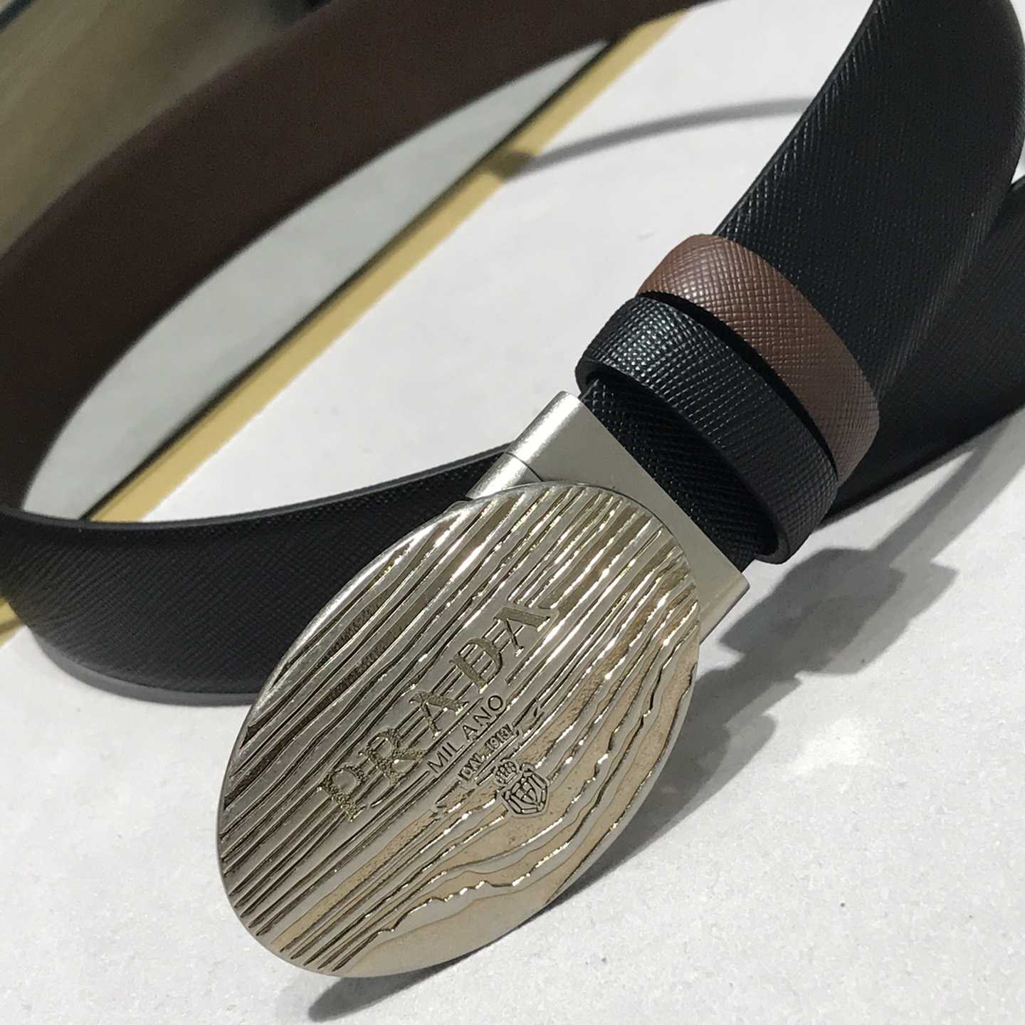 Prada Leather Belt - EUR FASHION