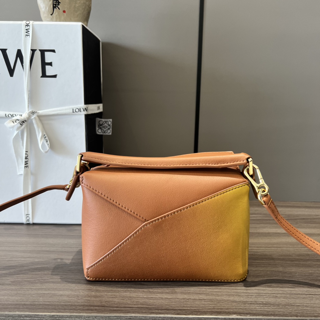 Loewe Mini Puzzle Edge Bag In degrade Nappa Calfskin - EUR FASHION