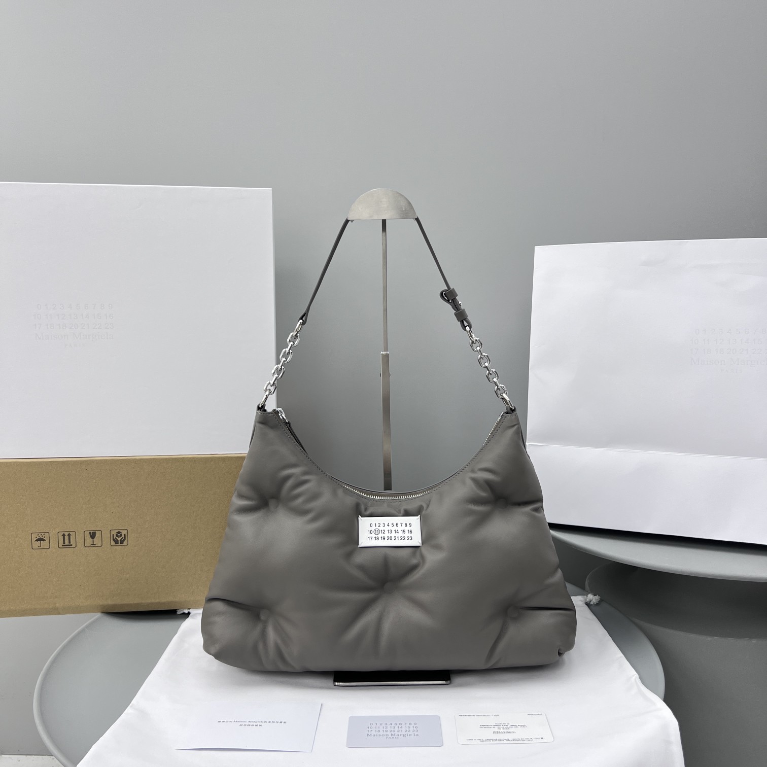 Maison Margiela Glam Slam Hobo Medium(38.5-28.5-10CM) - EUR FASHION