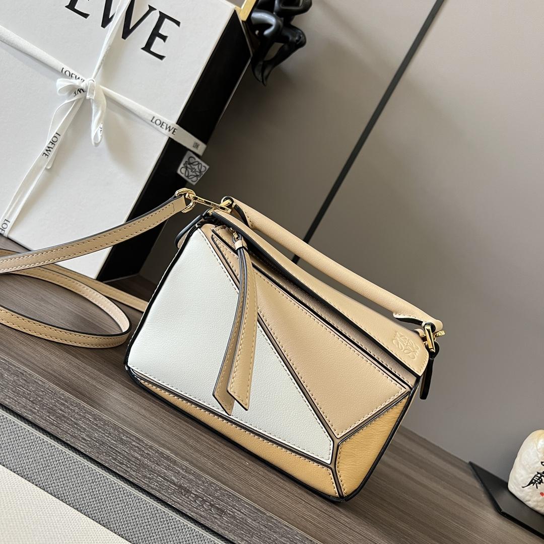 Loewe Mini Puzzle Bag In Classic Calfskin - EUR FASHION