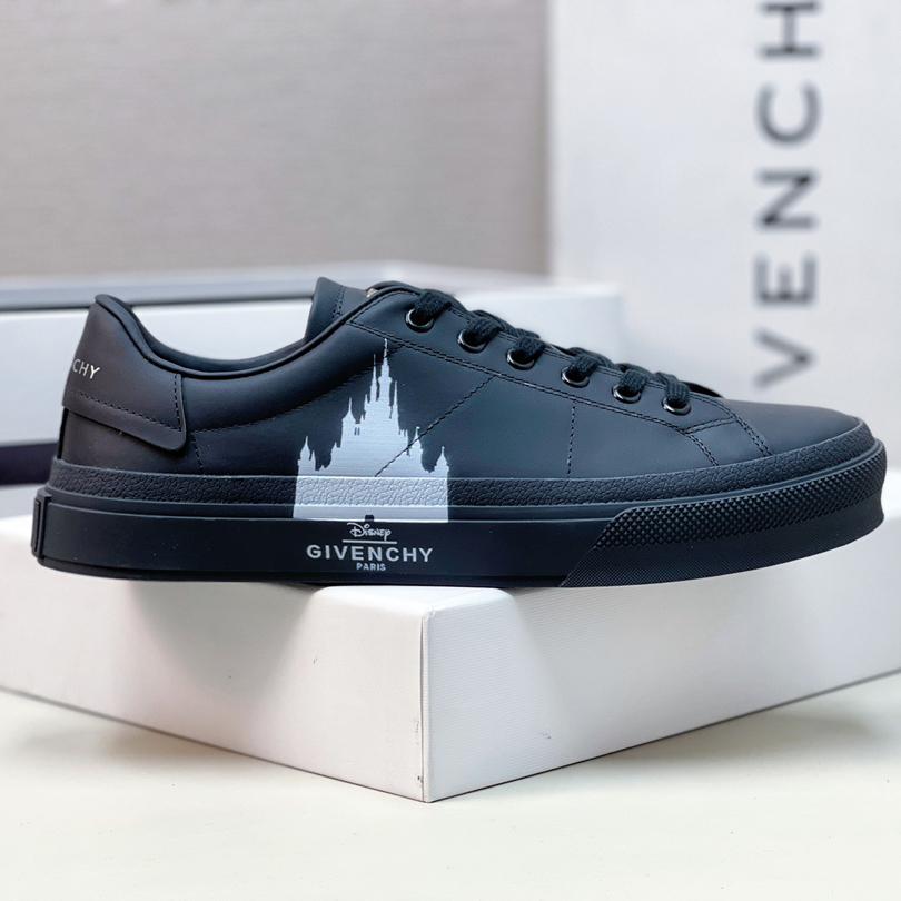 Givenchy City Sport Castle Sneakers In Leather - EUR FASHION