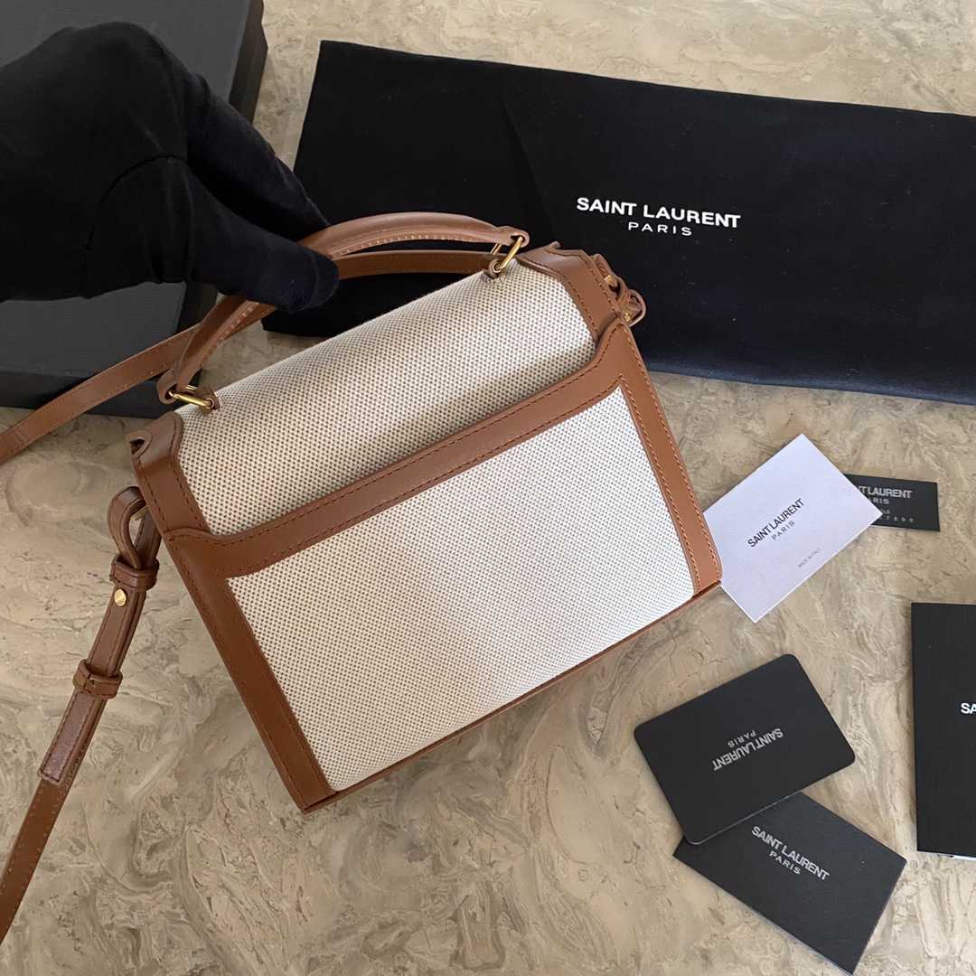 Saint Laurent Cassandra Mini Top Handle Bag  - EUR FASHION