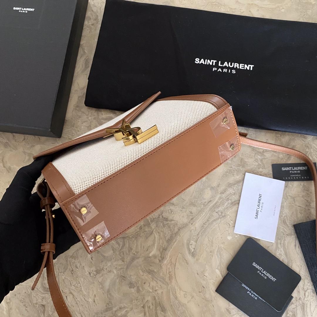 Saint Laurent Cassandra Mini Top Handle Bag  - EUR FASHION