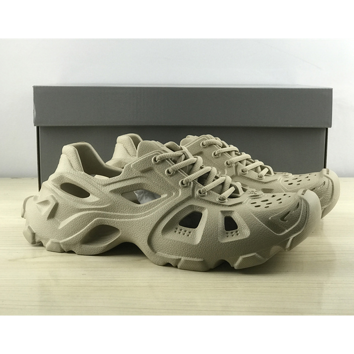 Balenciaga HD Lace-Up Sneaker In Nude - EUR FASHION