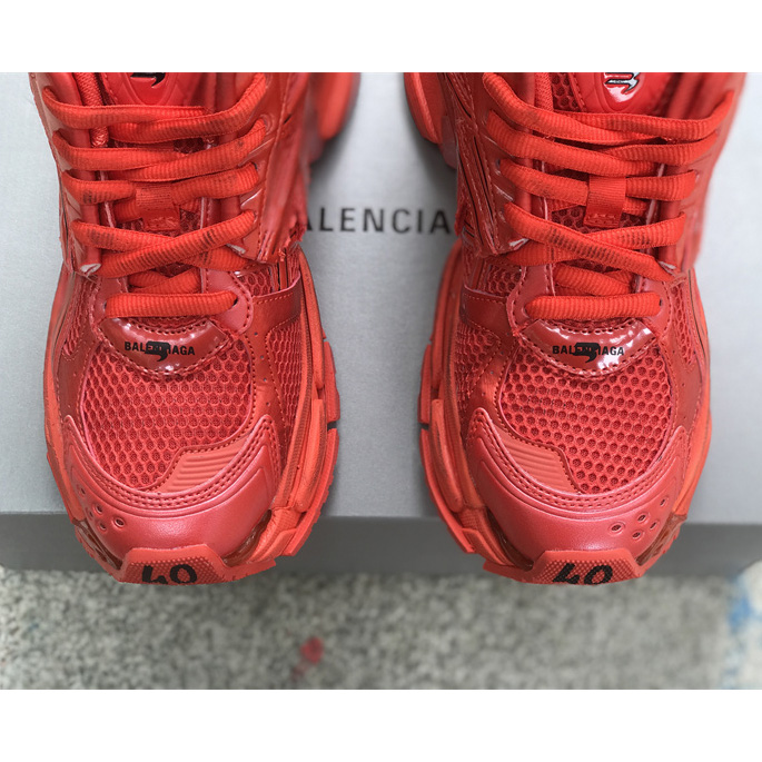 Balenciaga Runner Sneaker In Red - EUR FASHION