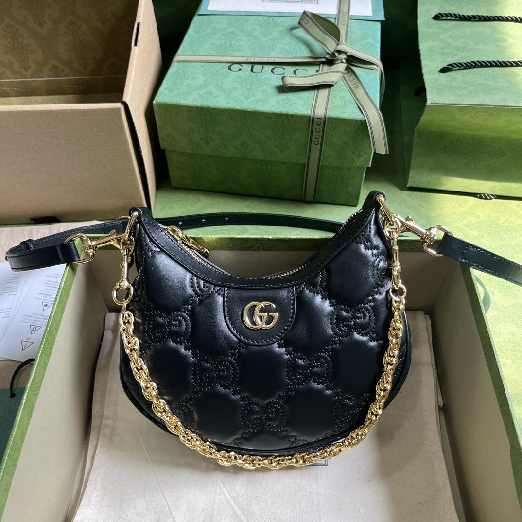 Gucci GG Matelasse Mini Bag(21x 14x 6cm) - EUR FASHION