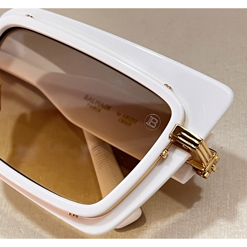 Balmain Admirable Rectangle-frame Sunglasses   BPS-130 - EUR FASHION