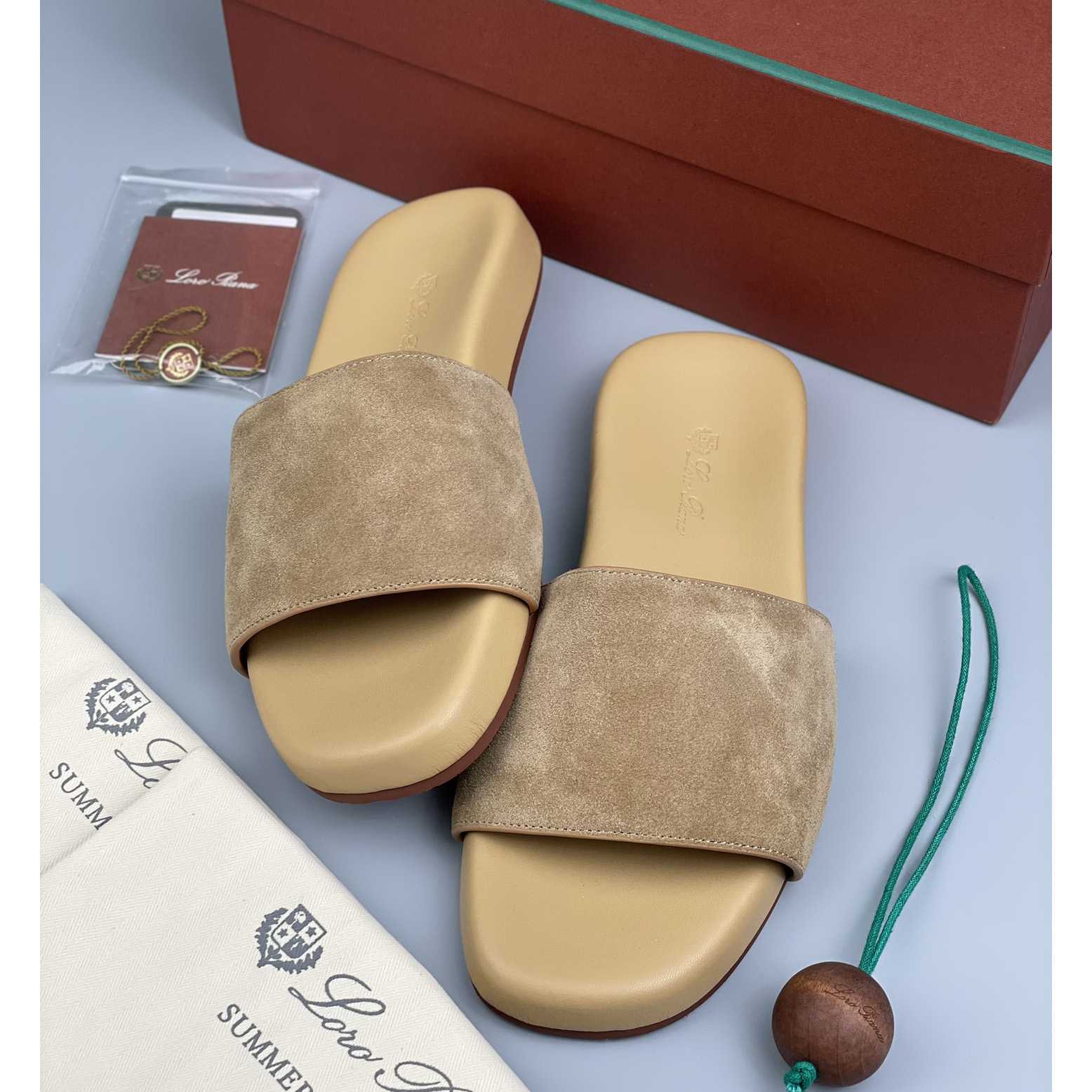 Loro Piana Slide Sandal  - EUR FASHION