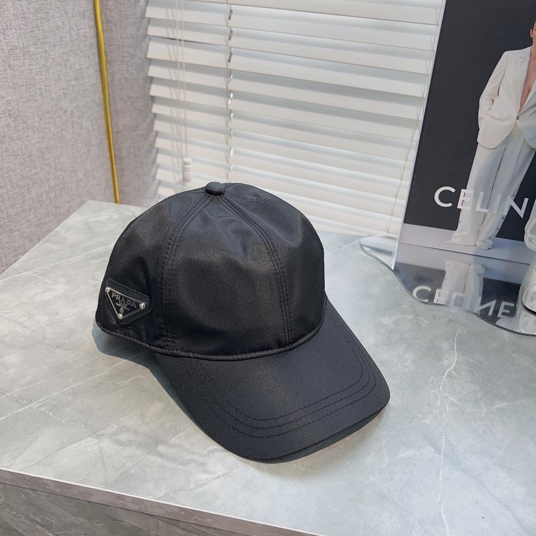 Prada Re-nylon Baseball Cap - EUR FASHION