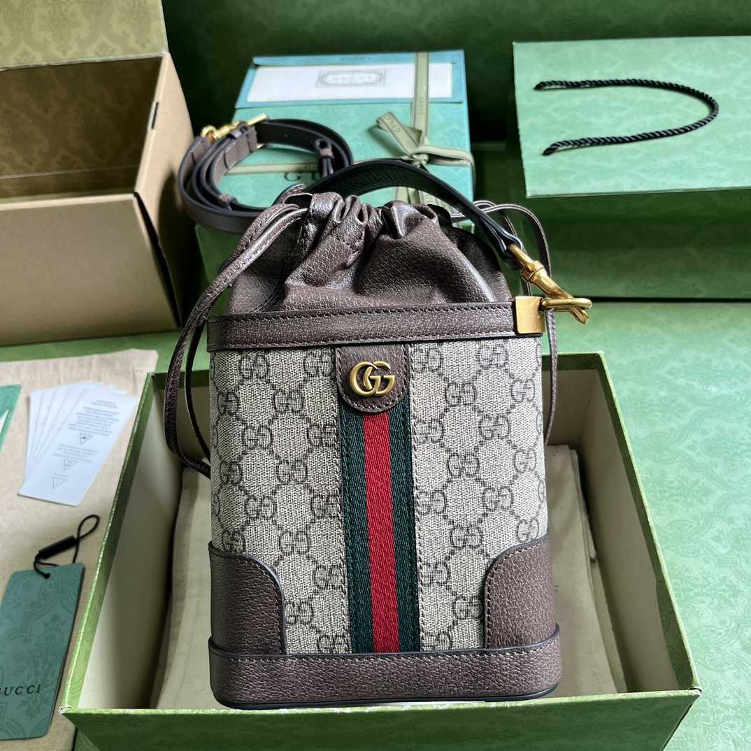 Gucci Ophidia GG Bucket Bag(18-16-5cm) - EUR FASHION