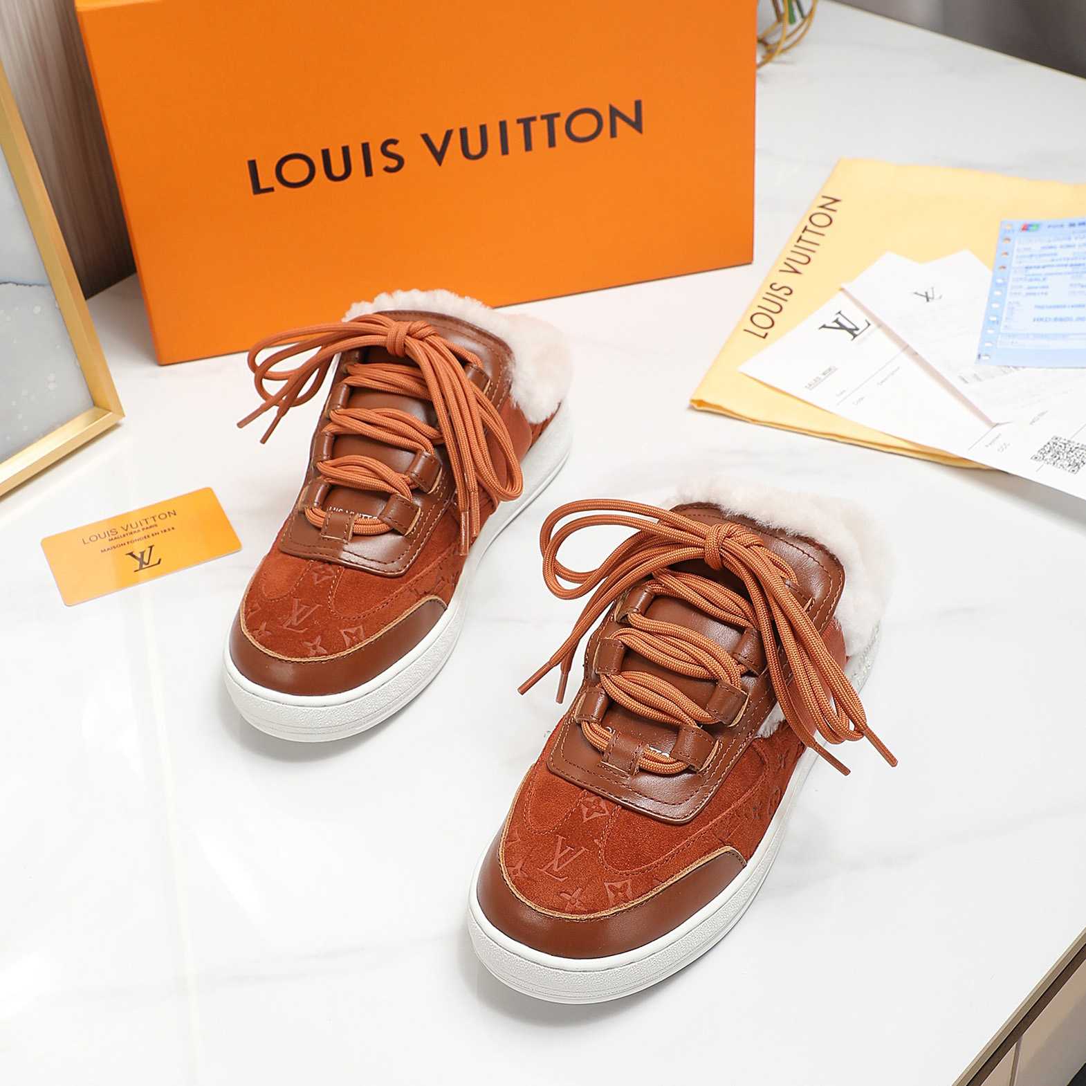 Louis Vuitton Lous Open Back Sneaker - EUR FASHION