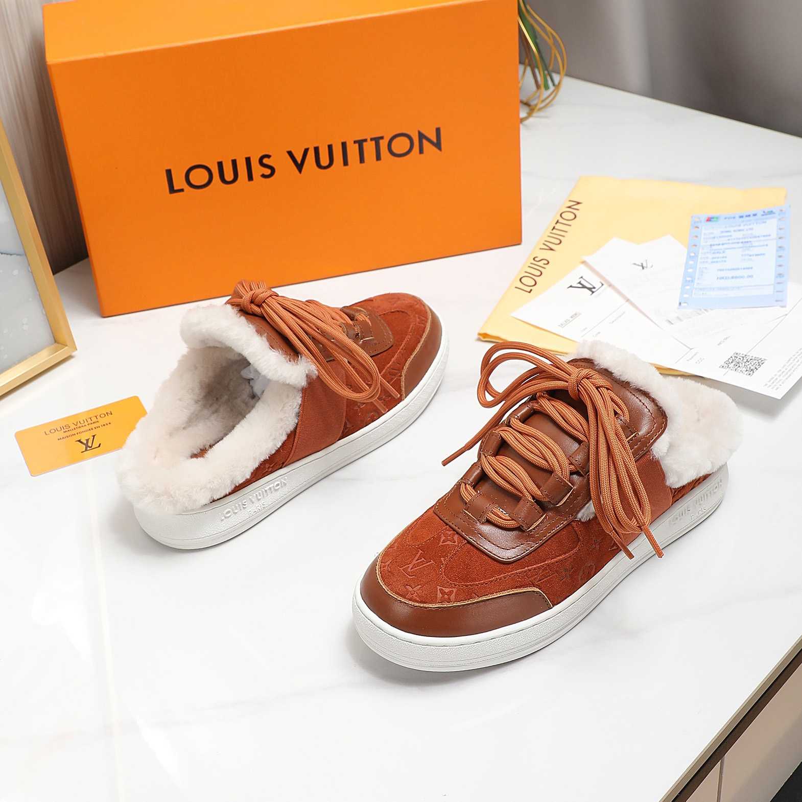 Louis Vuitton Lous Open Back Sneaker - EUR FASHION