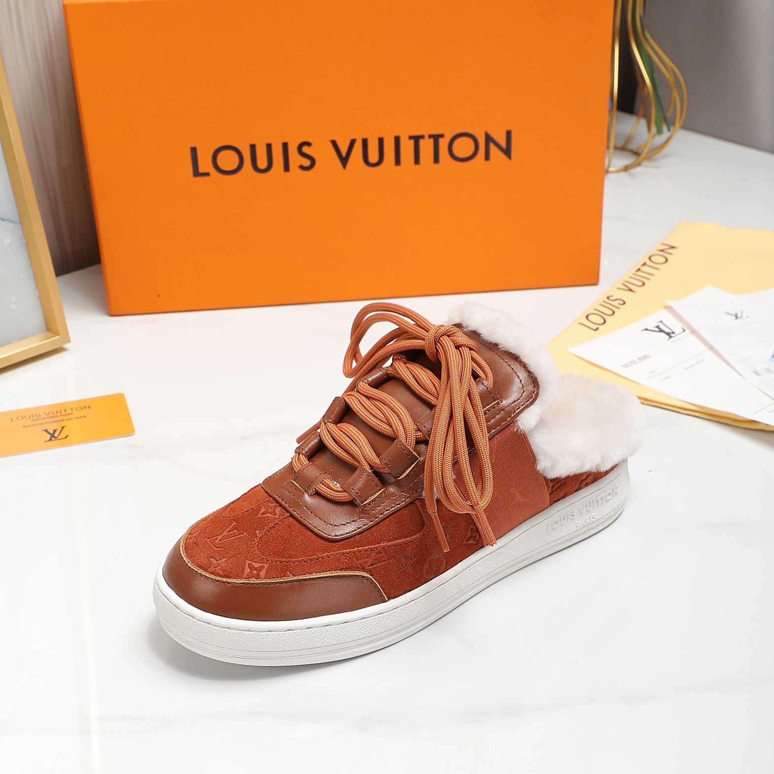 Louis Vuitton Lous Open Back Sneaker - EUR FASHION