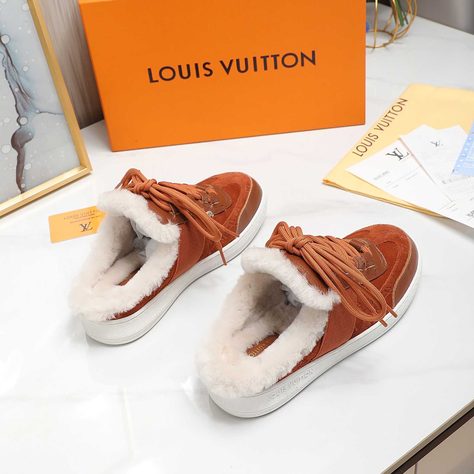 Louis Vuitton Lous Open Back Sneaker - EUR FASHION