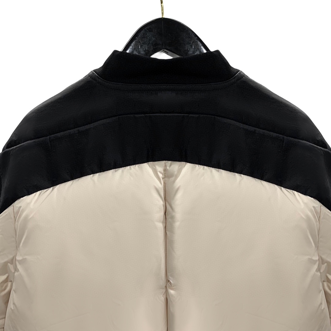 Rick Owens Black Girdered Bomber - EUR FASHION