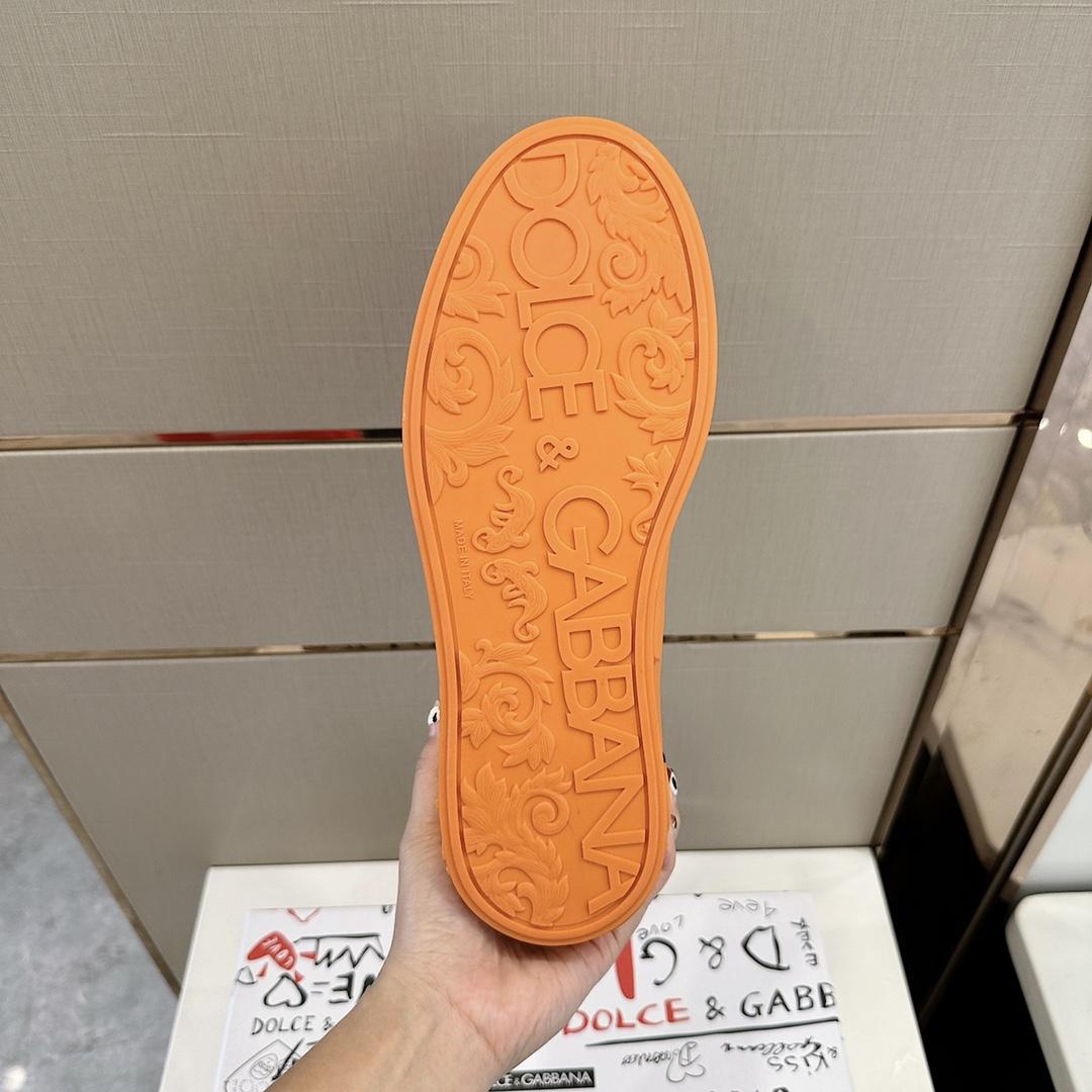 Dolce & Gabbana Embossed Logo Sneakers - EUR FASHION