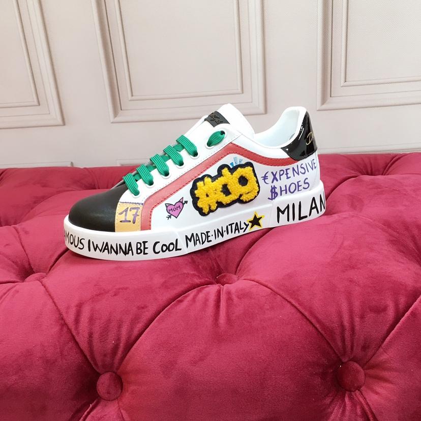 Dolce & Gabbana Portofino 'Emis Killa' Sneakers - EUR FASHION