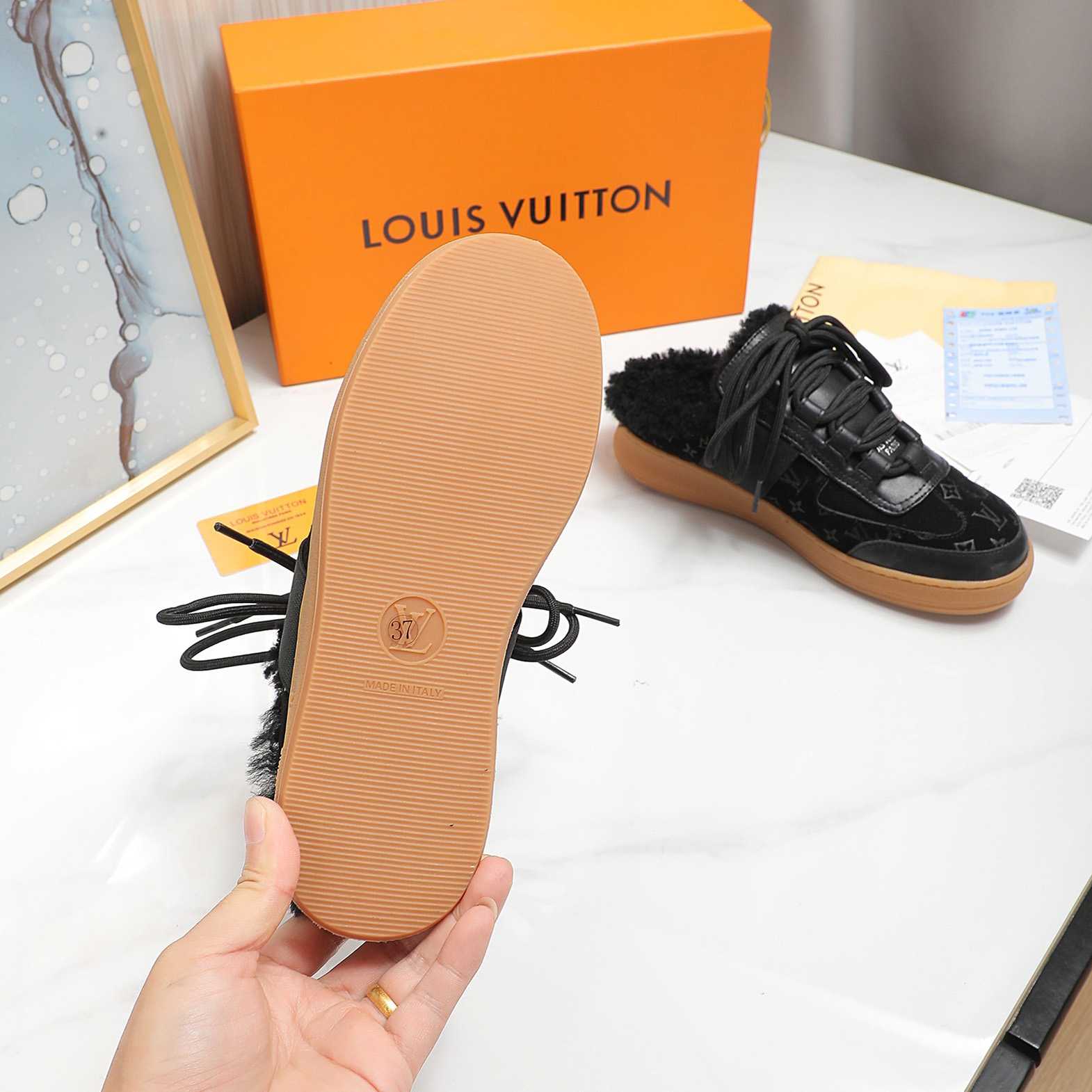 Louis Vuitton Lous Open Back Sneaker - EUR FASHION