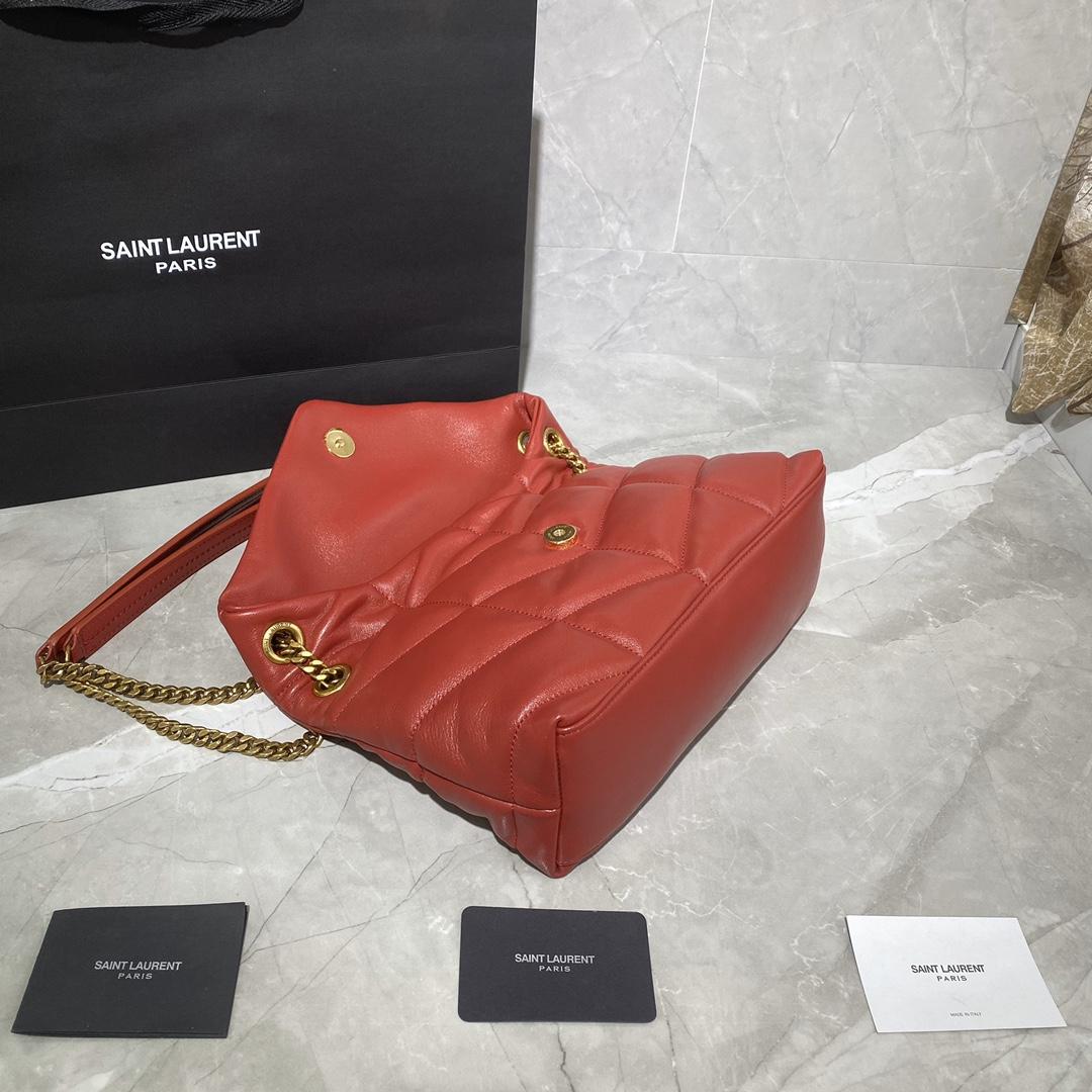 Saint Laurent Puffer Small In Nappa Leather (29x17x11cm) - EUR FASHION