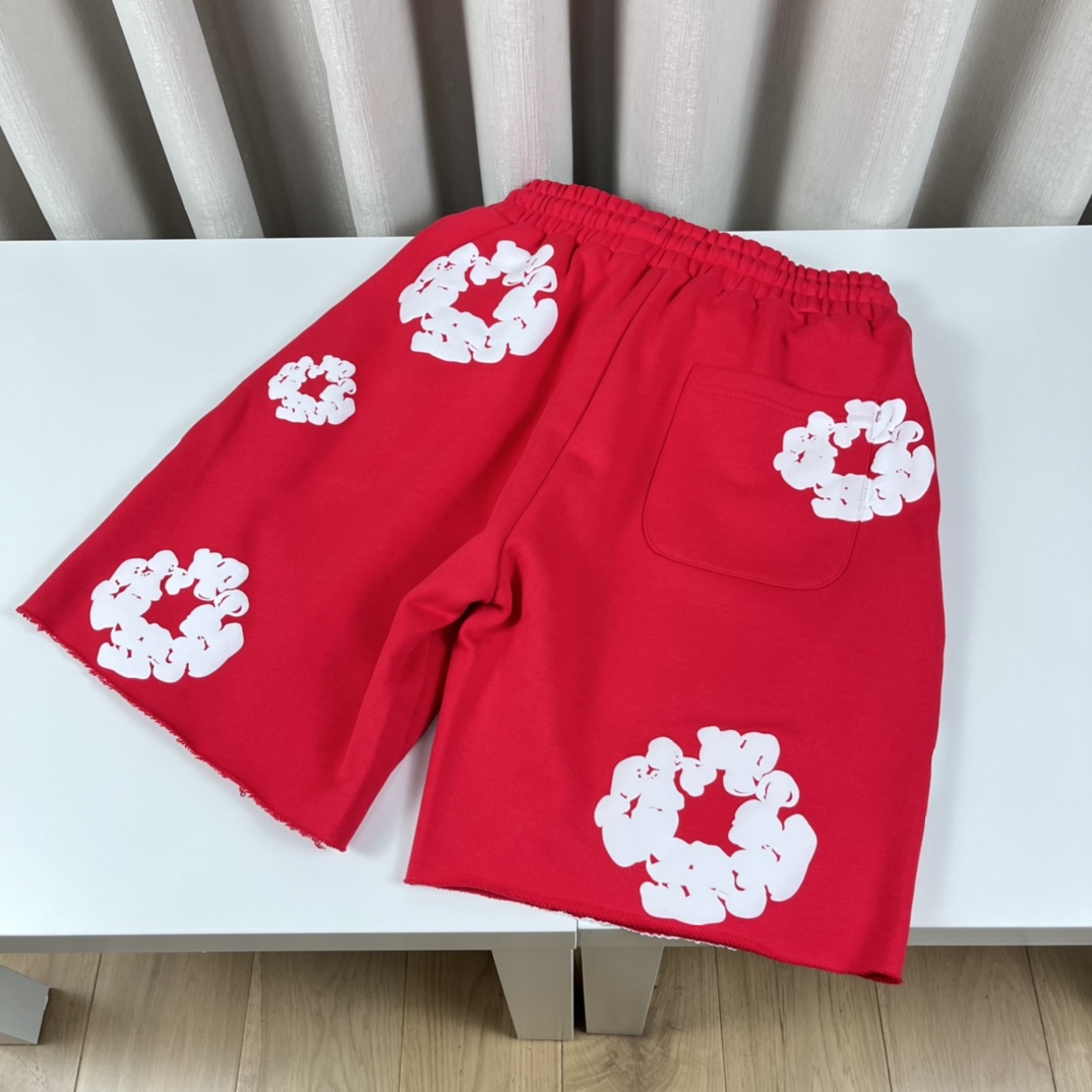 Ready Made x Denim Tears Cotton Wreath Sweat Shorts - EUR FASHION