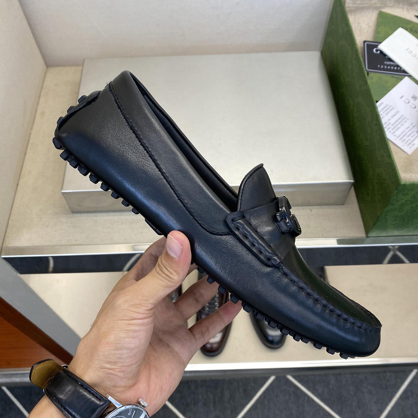 Gucci Ayrton GG Logo Driving Shoe - EUR FASHION