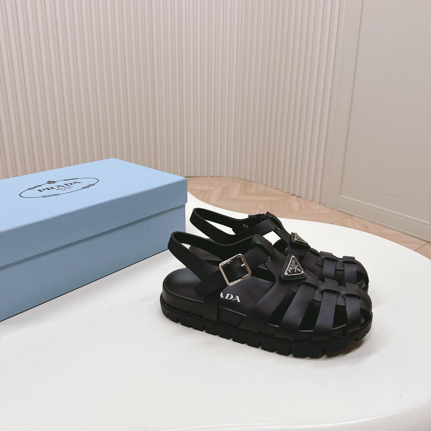 Prada Sporty Fisherman Sandals - EUR FASHION