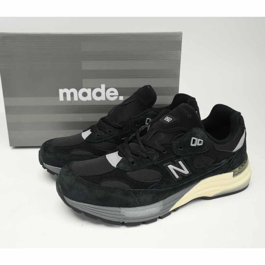 New Balance 992 Black Sneakers      M992BL  - EUR FASHION