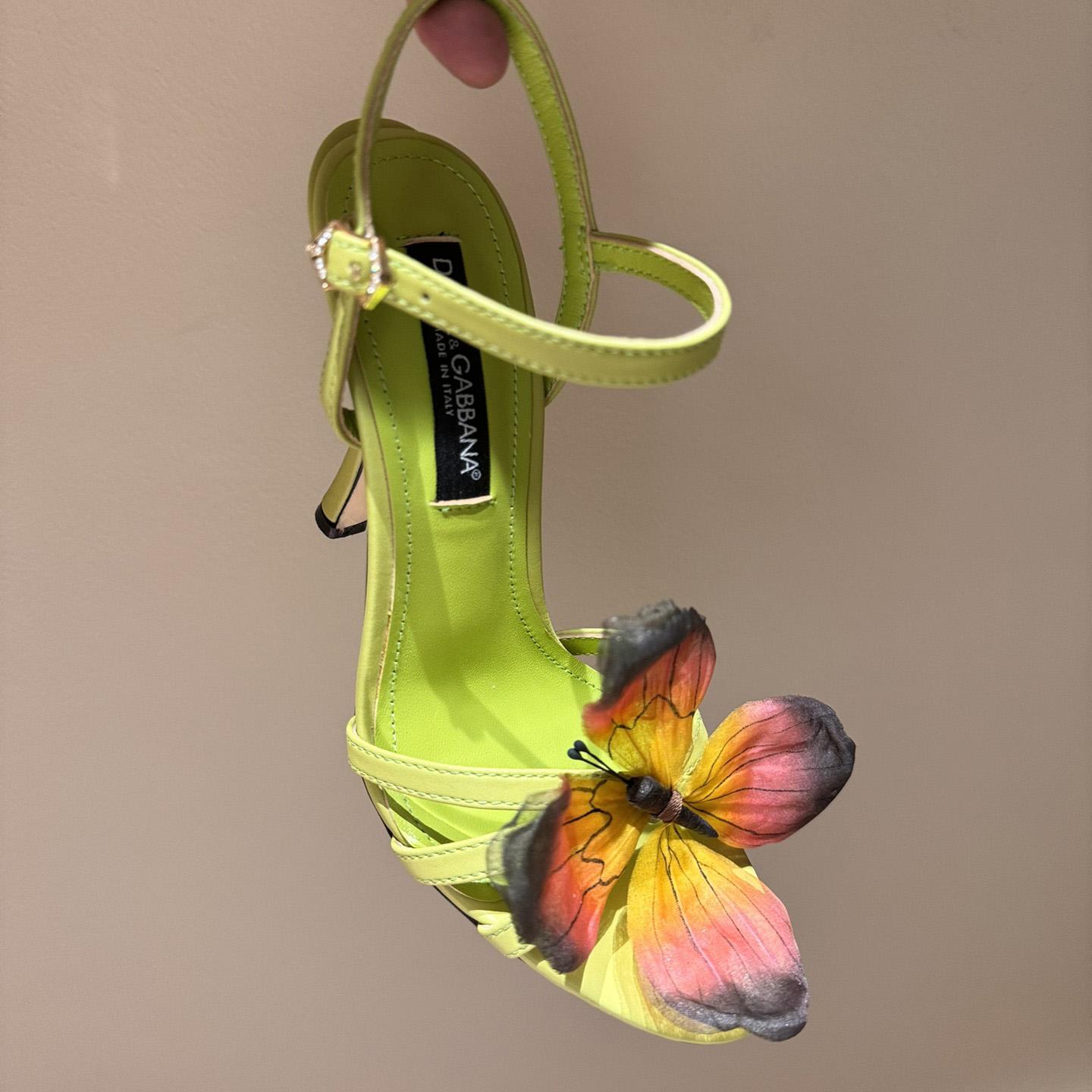 Dolce & Gabbana Butterfly Appliqué Sandals - EUR FASHION