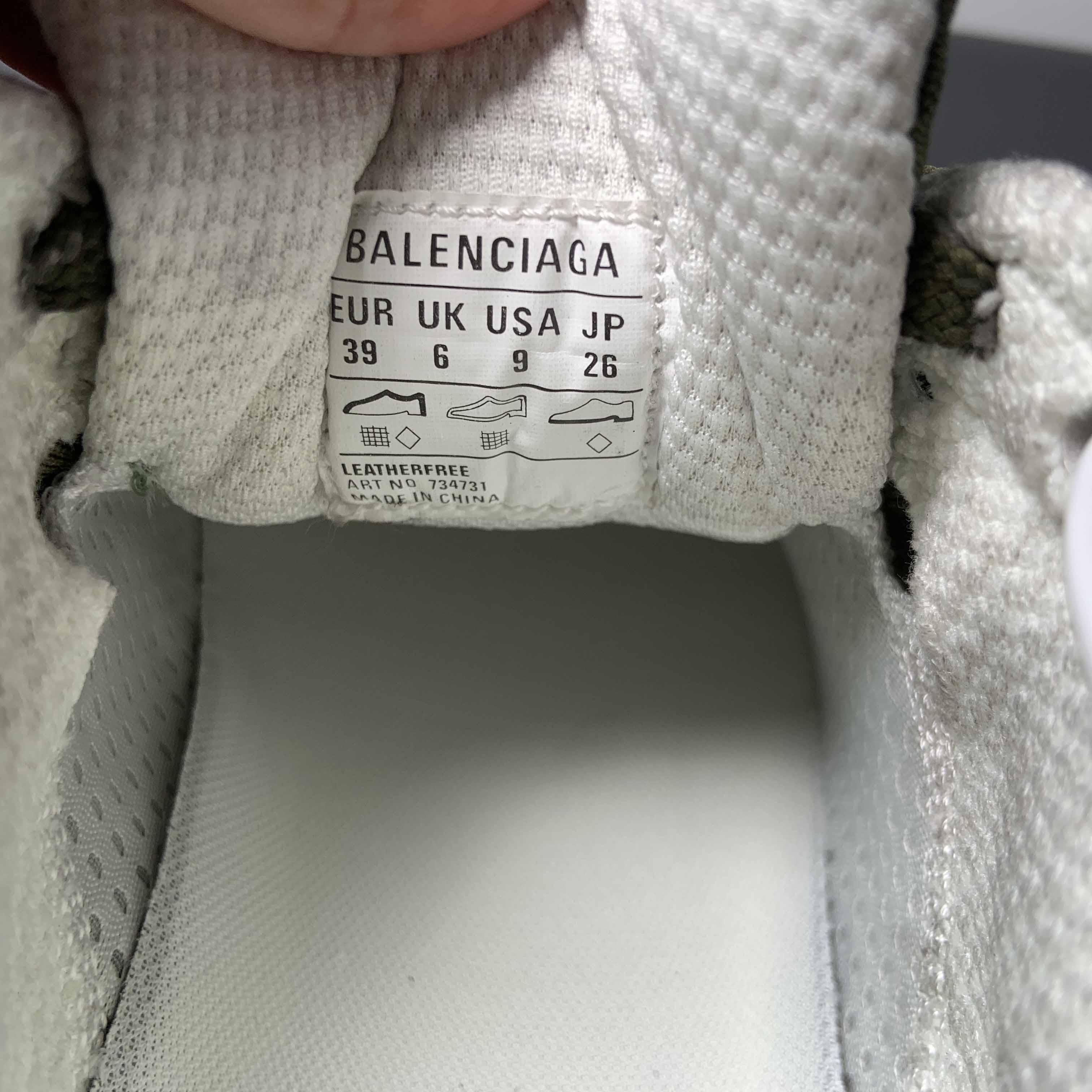 Balenciaga 3XL Sneaker In Dark Green - EUR FASHION