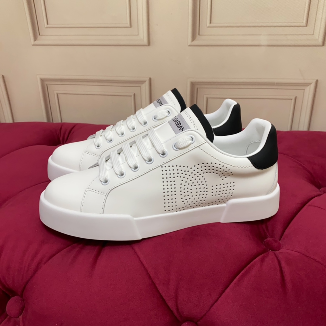 Dolce & Gabbana Calfskin Portofino sneakers   - EUR FASHION