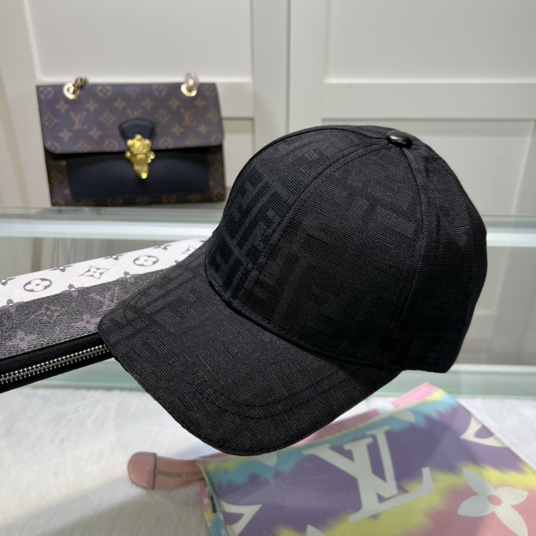 Fendi FF  Logo Baseball Cap - EUR FASHION