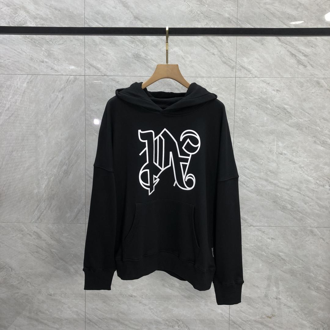 Palm Angels Hoodie With Logo - EUR FASHION