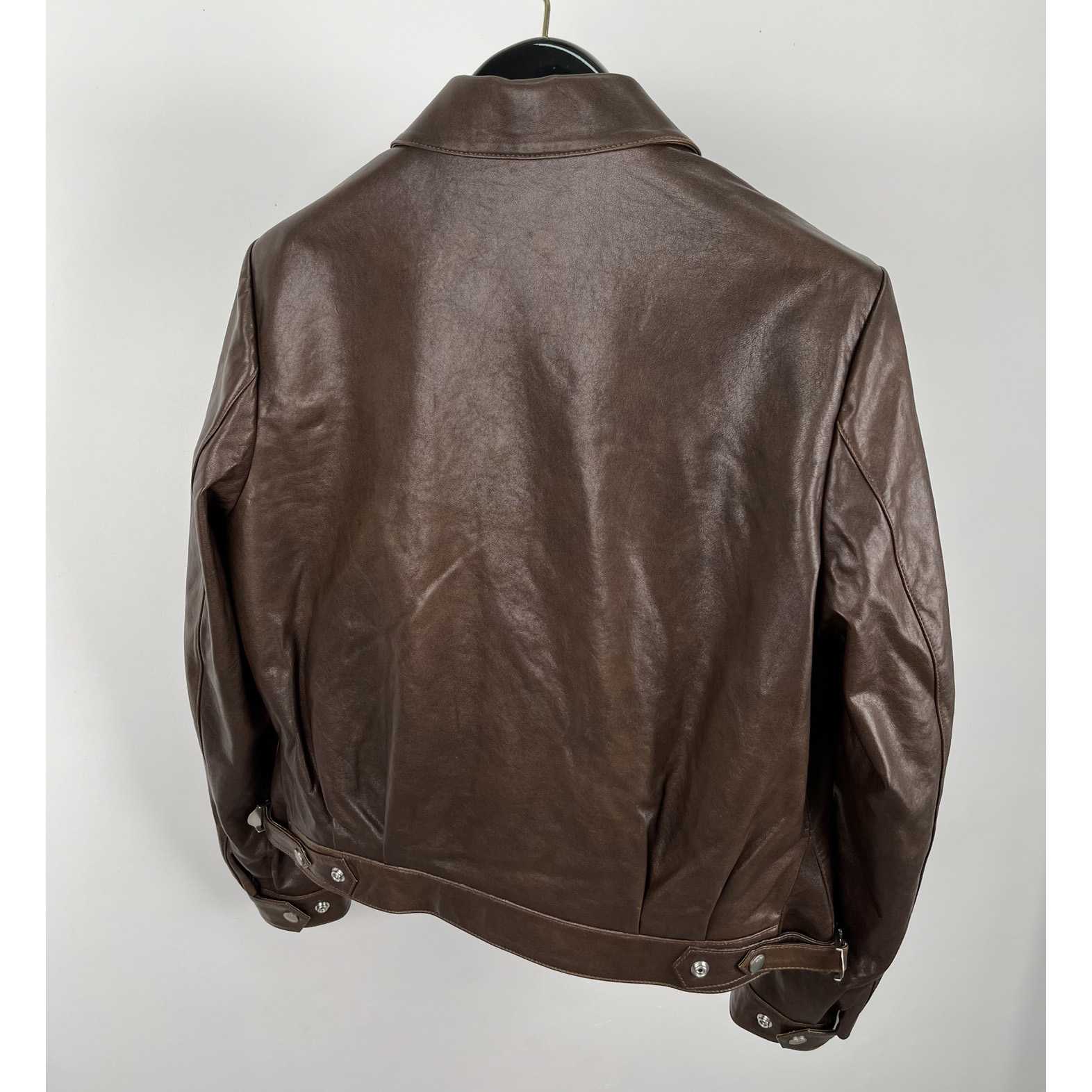 Dior Zipped Jacket Brown Napa Calfskin - EUR FASHION