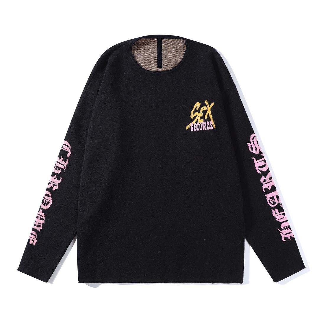 Chrome Heart Matty Boy Sex Records Cashmere Sweater - EUR FASHION