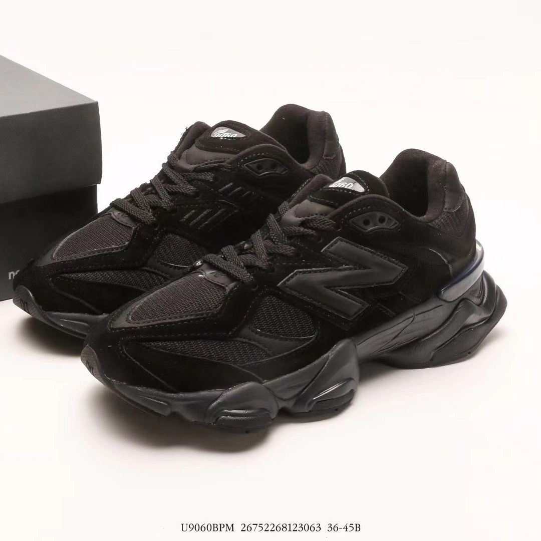 New Balance NB 9060  “Triple Black”  Sneakers      U9060BPM - EUR FASHION