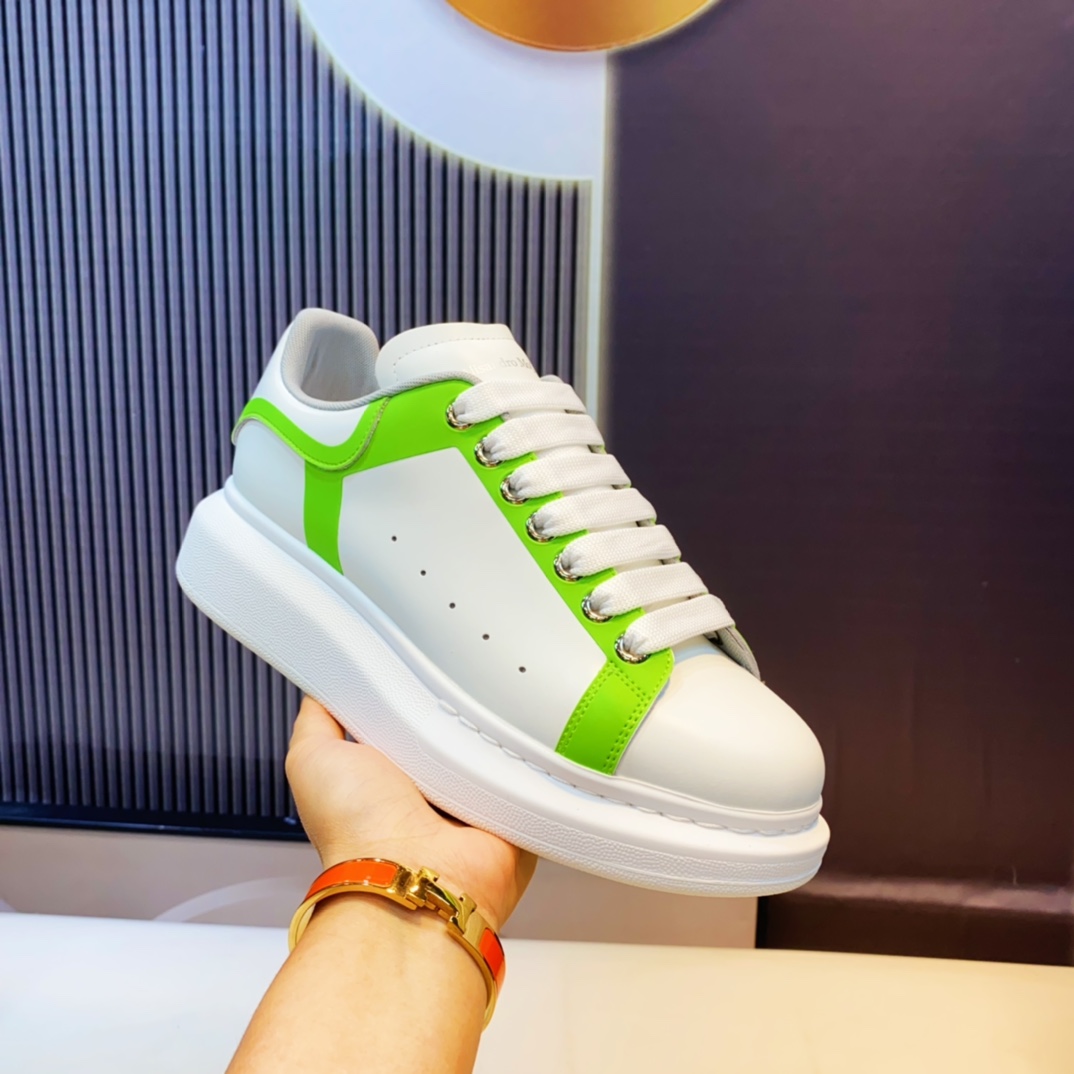 Alexander Mcqueen Oversized Sneaker 'White Green Ombre' - EUR FASHION