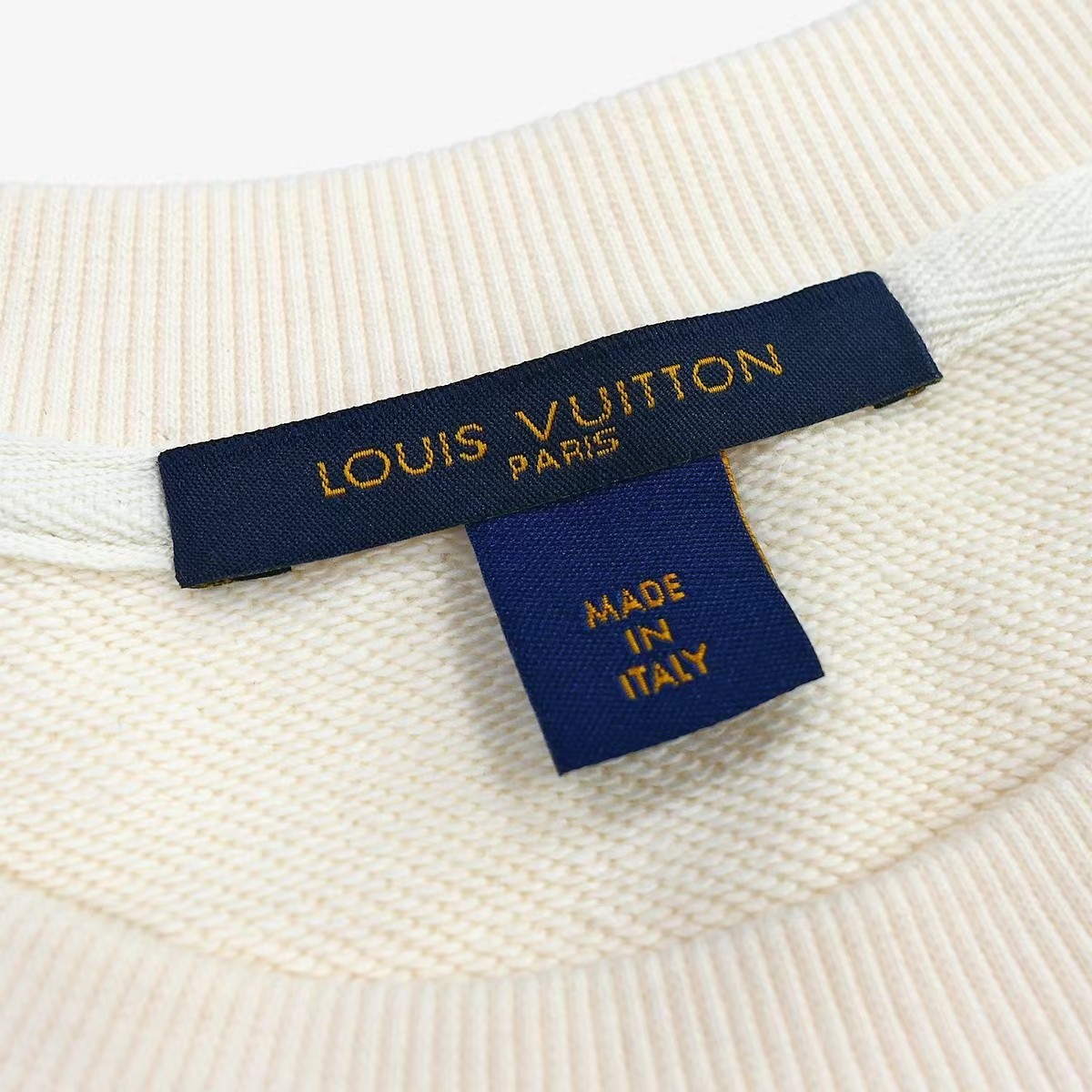 Louis Vuitton Cotton Jersey Crewneck    - EUR FASHION