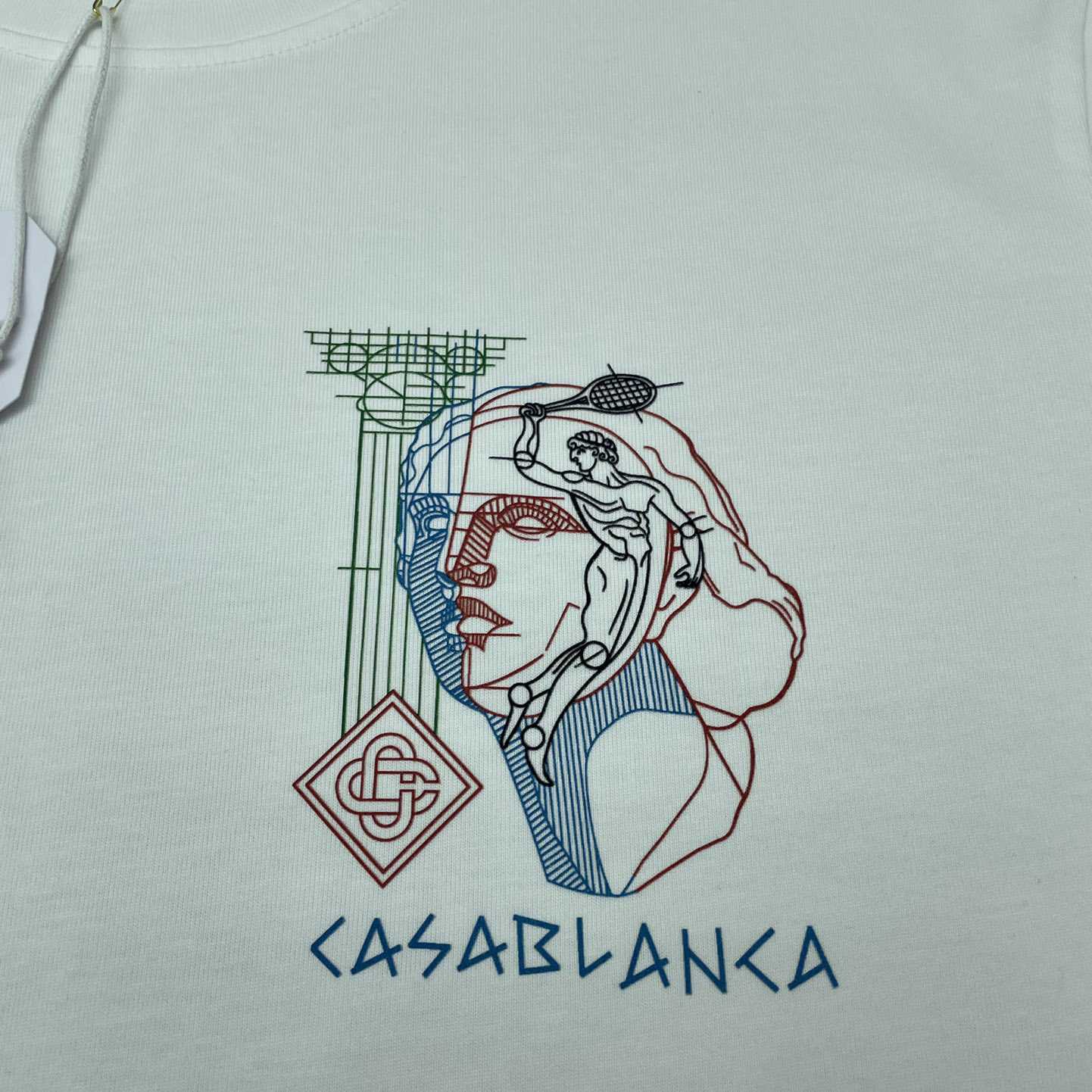 Casablanca Tennis Play In Progress T-shirt   C900 - EUR FASHION