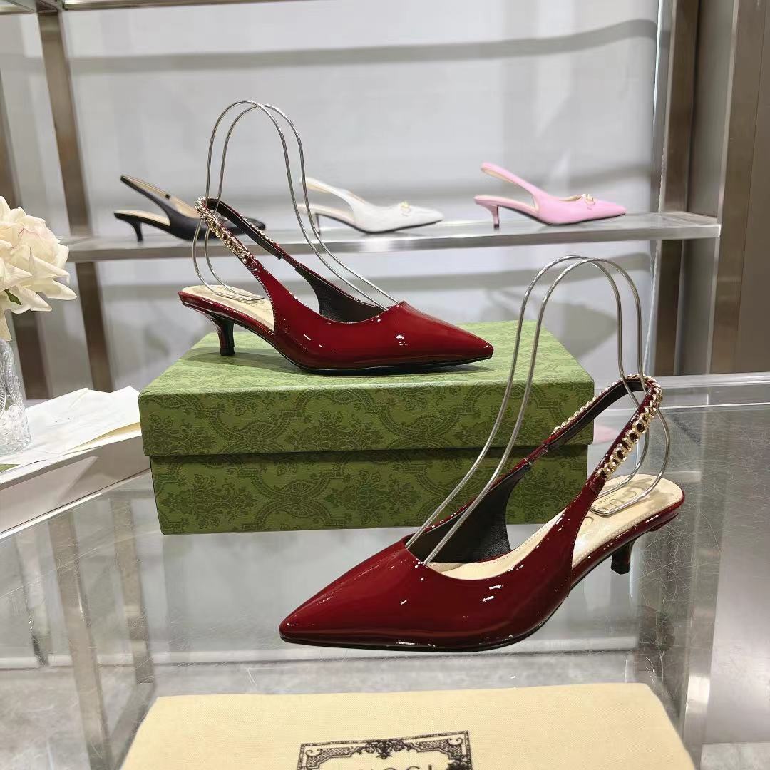 Gucci Signoria Slingback Pump - EUR FASHION