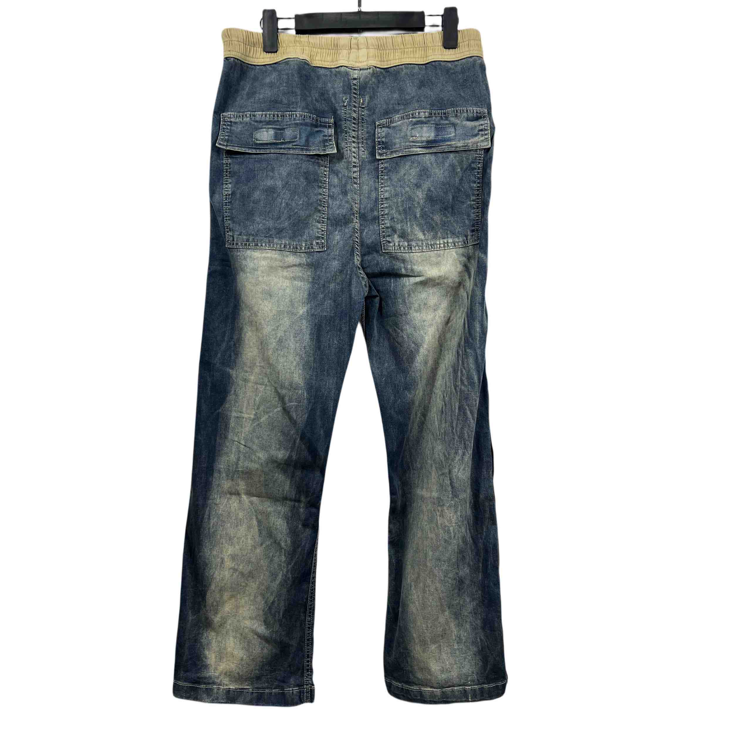 Rick Owens DRKSHDW Denim Hustler Pusher Pants - EUR FASHION