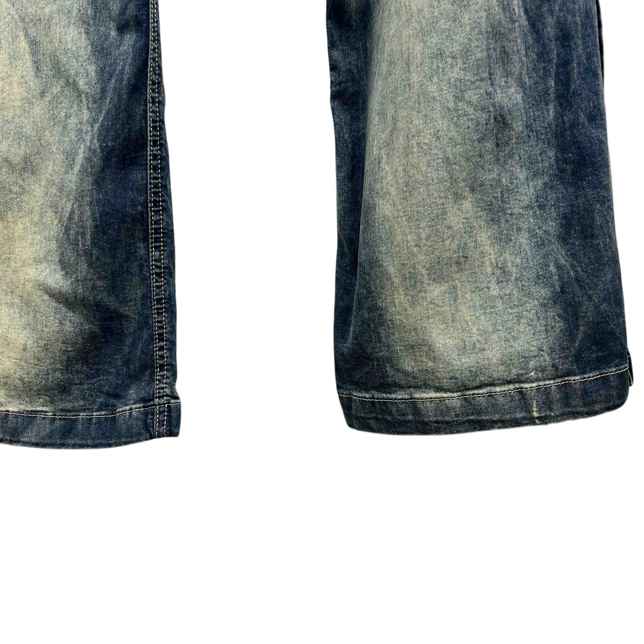 Rick Owens DRKSHDW Denim Hustler Pusher Pants - EUR FASHION